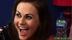 play British Femdoms Take Control: Hardcore Cock Tugging and Humiliation